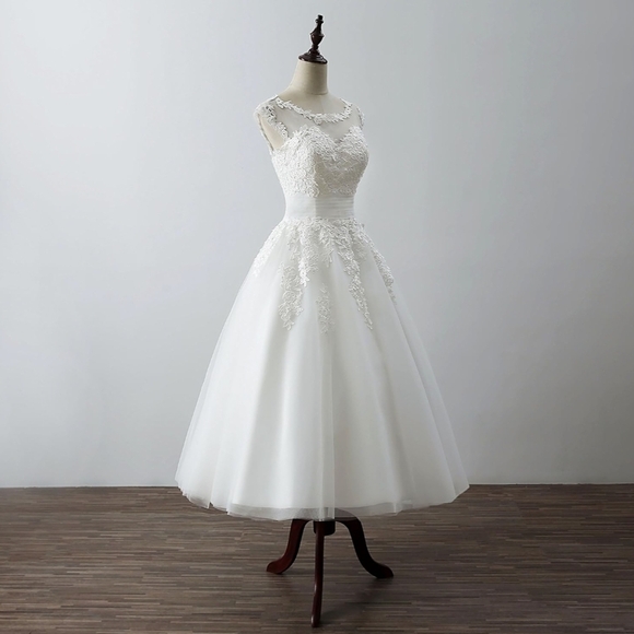 Abao Wedding Dresses & Skirts - Elegant Lace A-Line Wedding Dress